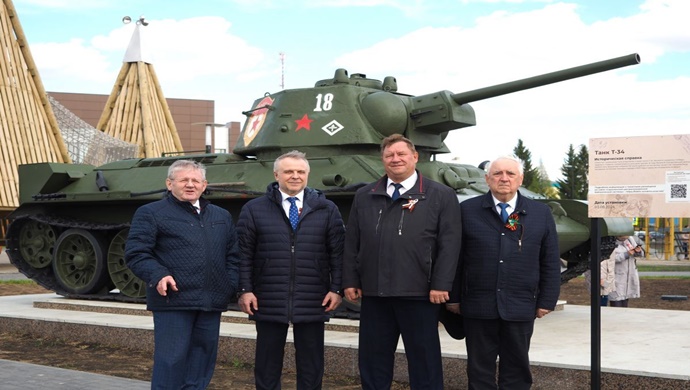 В Большом Сорокино Тюменской области при поддержке «Единой России» реконструировали мемориальный комплекс участникам Великой Отечественной войны