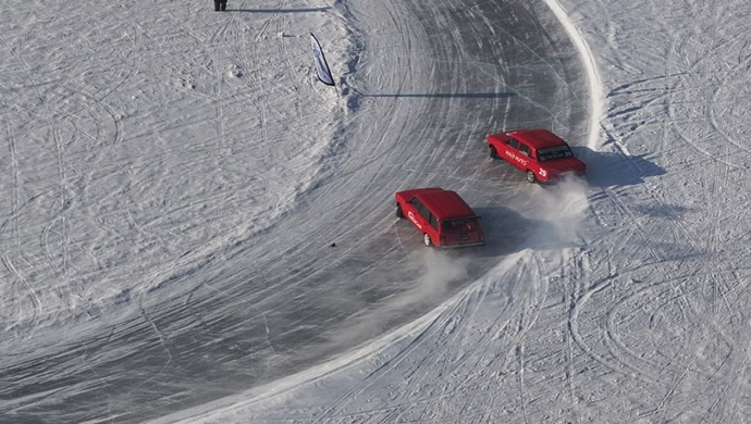 При содействии «Единой России» в Забайкальском крае прошёл второй этап чемпионата по зимнему дрифту