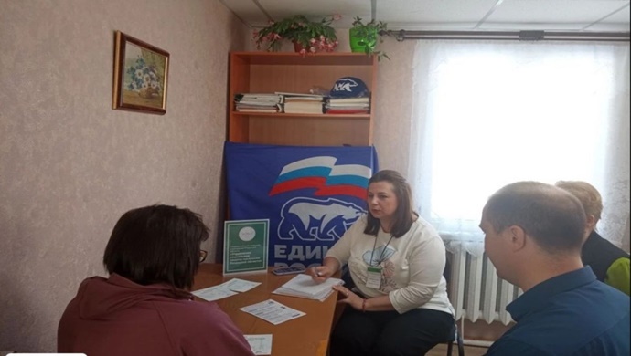 При участии «Единой России» жителей Милославского круга Рязанской области проинформировали о действующих мерах господдержки